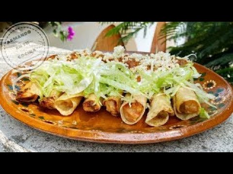 Fideo Seco, Tacos Dorados De Papa  y Postre lo Mas Visto