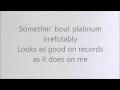 Platinum Lyrics Miranda Lambert HQ