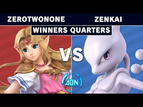 AON Ultimate 049 - MMG | ZeroTwoNone (Zelda) Vs. Zenkai (Mewtwo) Winners Quarters - Smash Ultimate