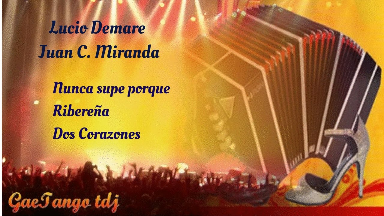 Tanda di vals  Lucio Demare Juan Carlos Miranda  Horacio Quintana   1942 44