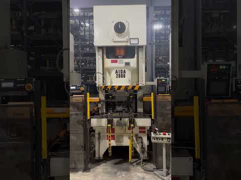 220 AIDA GAP FRAME PUNCH PRESS