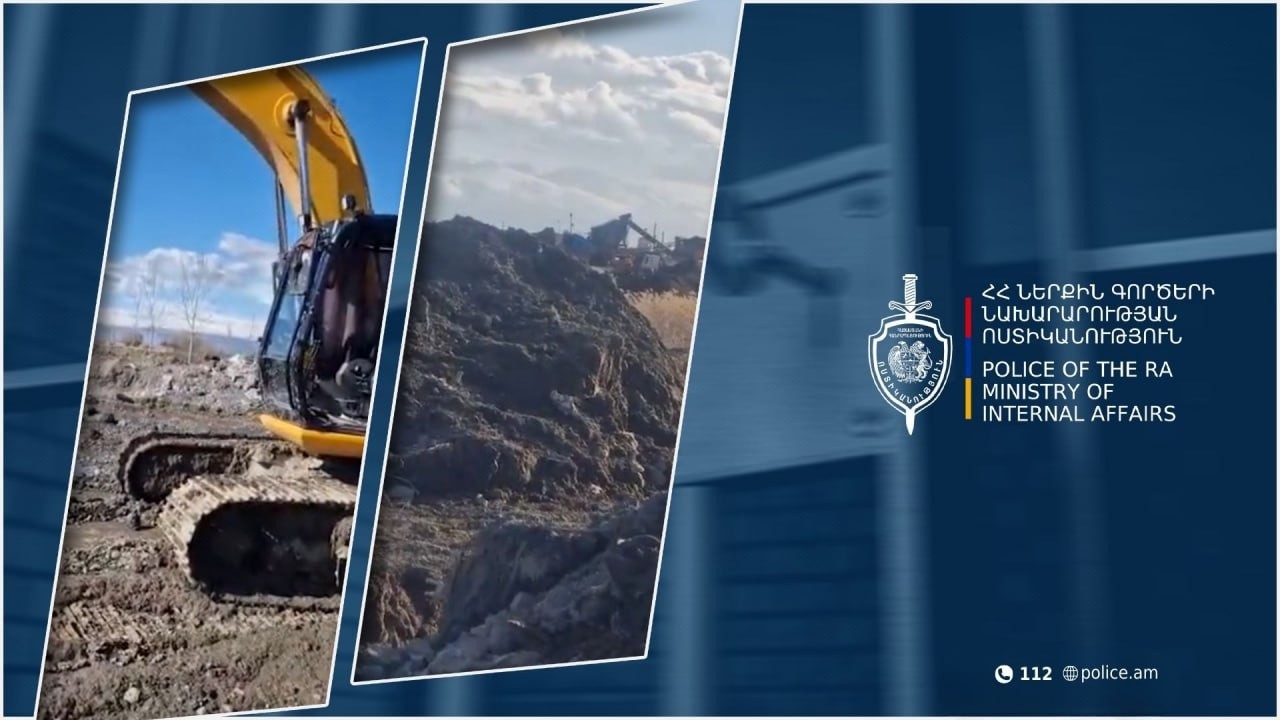 Համայնքային ոստիկանները ապօրինի ձեռնարկատիրության դեպք են բացահայտել. բեռնատարների ու էքսկավատորի վարորդները ներկայացվել են նախաքննական մարմին