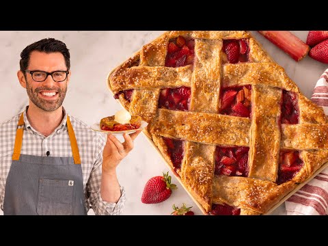 Easy Strawberry Rhubarb Pie