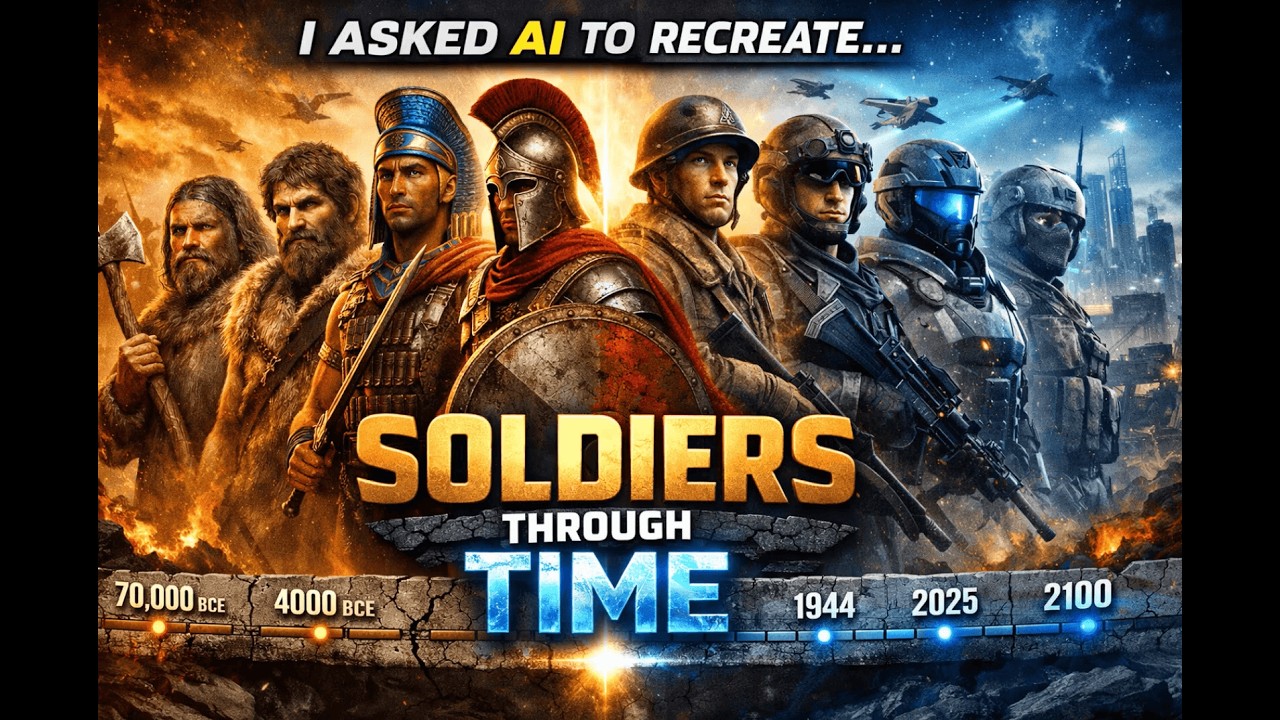 I Asked AI to Recreate a Soldiers Through Time ⚔️ History Reimagined