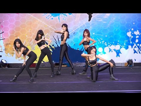 160625 Te Quiero cover KPOP - Intro + Just Go (Rania) @Siam Square 1 Cover Dance 2016 (Audition)
