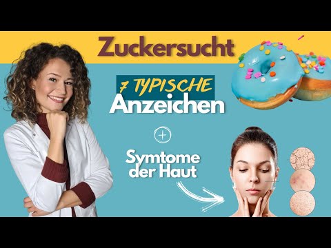 Zuckersucht Symptome + Anzeichen der Haut!