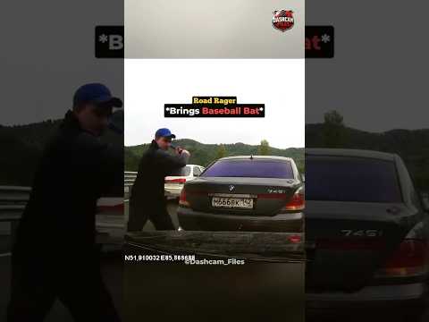 Instant Karma- Road Rager gets Run Over 😱💀