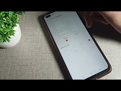 Gesture Navigation Mode in realme x50 pro phone, how to enable gesture navigation mode