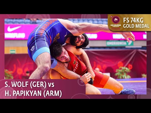 Gold Medal • FS 74Kg • Stas David WOLF (GER) vs. Hayk PAPIKYAN (ARM)