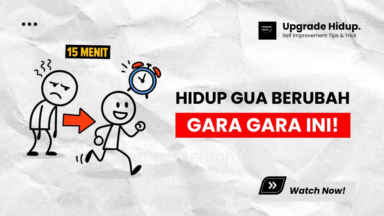 1 Kebiasaan Kecil yang Diam-diam Ubah Hidupku (Kamu Juga Bisa Mulai Besok!)