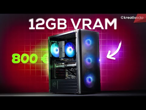 UNGLAUBLICH viel Leistung für 850 Euro! Bester Gaming PC für das Geld mit 12GB VRAM!