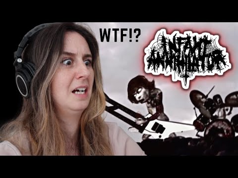 FIRST reaction to Infant Annihilator - Blasphemian