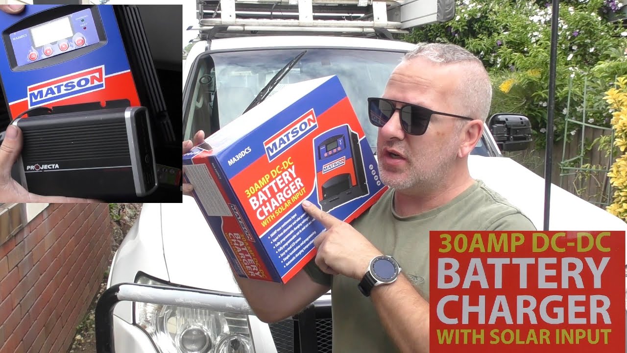Matson 30DCS- DCDC / Solar charger install/review