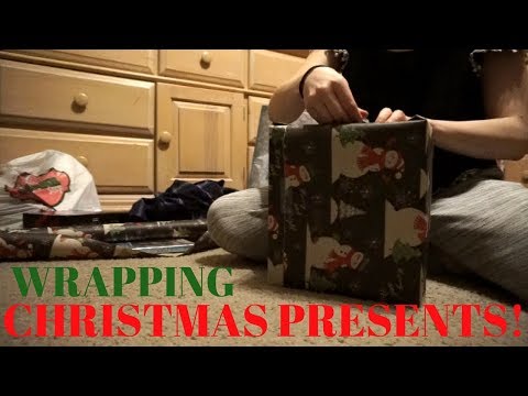 WRAPPING CHRISTMAS PRESENTS! Video