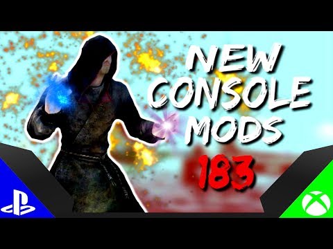 Skyrim Special Edition: ▶️5 BRAND NEW CONSOLE MODS◀️ #183 (PS4/XB1/PC)