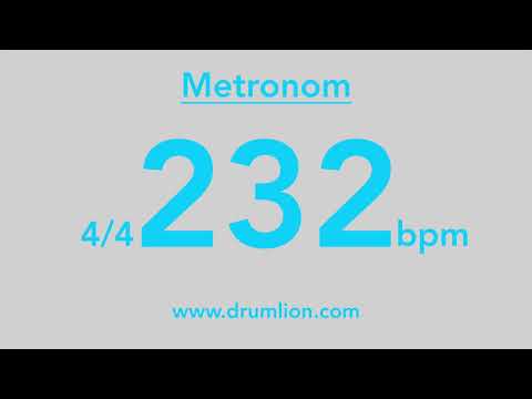 232 bpm - 4/4 | DRUMLION