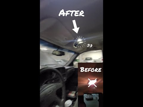 Truck Interior New LED Lighting⚡️#doityourself