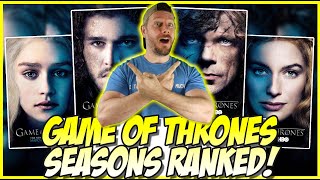Every Game of Thrones Season Ranked!