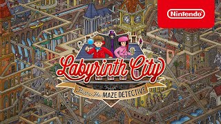 Nintendo Labyrinth City: Pierre the Maze Detective -Announcement Trailer - Nintendo Switch anuncio