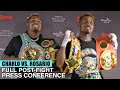 JERMELL CHARLO'S FULL POST FIGHT PRESS CONFERENCE VS ROSARIO (FULL POST FIGHT VIDEO)