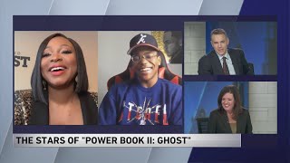 Naturi Naughton and Michael Rainey Jr. of Power Book II: Ghost