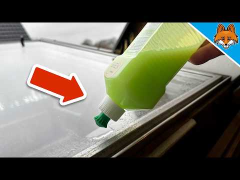 SO putzen sich deine Fenster von GANZ ALLEINE💥(Genialer Trick)🤯