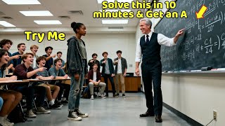 Download lagu Professor Mocked 'Solve This and Get an A' — Went Silent When She Solved It in 10 Minutes flat now! mp3 Download lagu Professor Mocked 'Solve This and Get an A' — Went Silent When She Solved It in 10 Minutes flat now! mp3