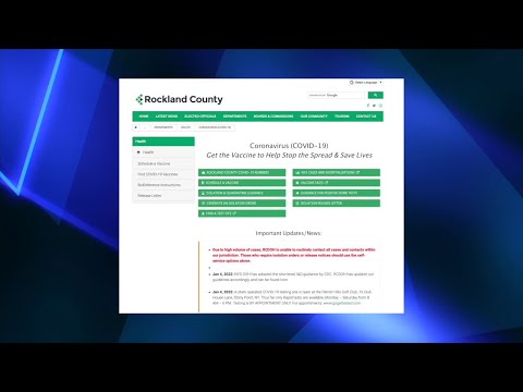 NY Rockland County COVID–19 Website