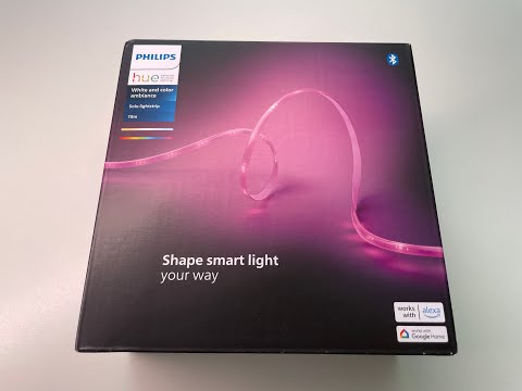 Philips Hue Solo Lightstrip Lichtband in einer langen 10 Meter Fassung