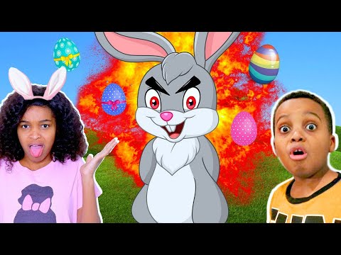 EASTER BUNNY vs Shiloh and Shasha! - Epic Easter Egg Hunt - Onyx Kids