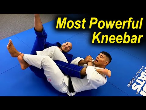How To Do The Most Powerful BJJ Kneebar by Victor Hugo