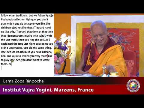 20190523 2030 LZR IVY FRANCE - Take care of your live by practicing dharma and bodhicitta