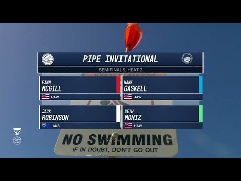 Men's Pipe Invitational: Semifinals, Heat 2