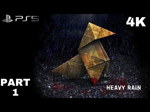 HEAVY RAIN PS5 Gameplay Part 1 Full Game