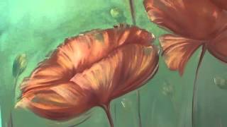 Aprendé a pintar flores con Óleos Profesionales con Titanatos