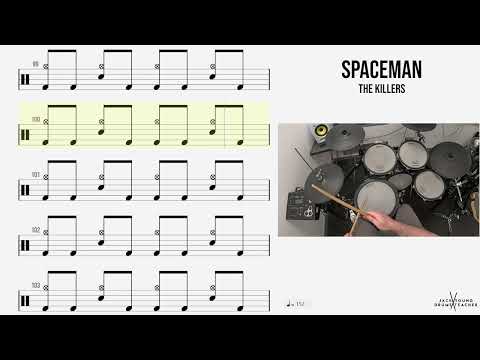 How to Play 🥁 - Spaceman - The Killers