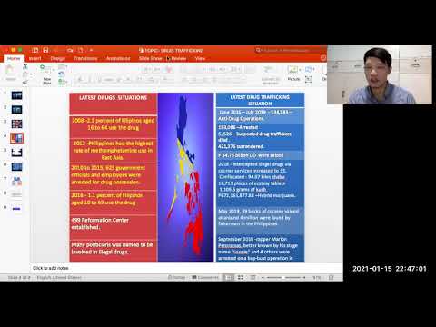 ONLINE LECTURE ON DRUG TRAFFICKING