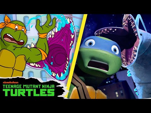 The Ninja Turtles Face A Trans-Dimensional WORM 😱 | Full Scene | Teenage Mutant Ninja Turtles