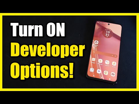 How to Unlock Developer Options on Motorola G Stylus 5g Phone