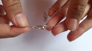 Sterling Silver, Peridot, Evil Eye Necklace NS 156