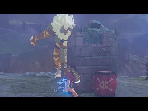 The One-Hit Obliterator Shows a Gold Lynel True Power! - Zelda Breath of the Wild