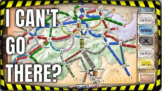 Ticket to Ride Switzerland - Forced to Play a Bit Different!