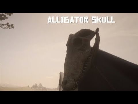 Red Dead Redemption 2 Other Crafting Upgrades : Alligator Skull