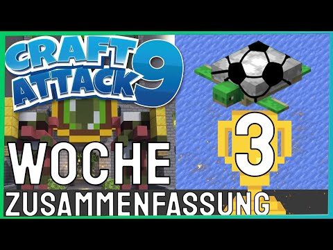 Craft Attack 9 Komplette Woche 3 ZUSAMMENFASSUNG - Jeder Teilnehmer | Urutox
