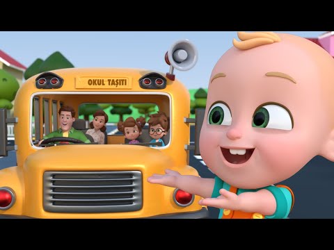 Otobüsün Tekeri Dönüyor - Wheels on the Bus  - Çocuk Şarkısı