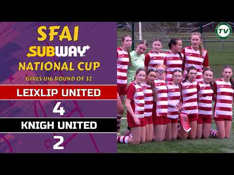 🟣🎥 SFAI Subway U16 Girls Cup Round of 16 Highlights 🎥🟣