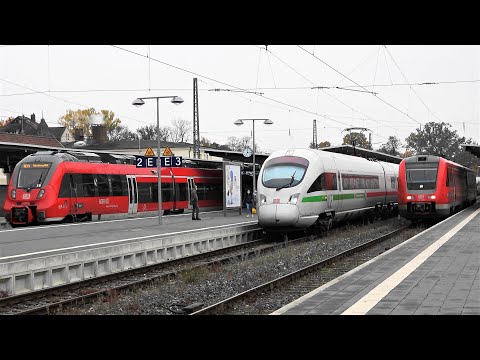Bahnhof Coburg: ICE-T Doppel➡Berlin neben Hamsterbacke🐹Talent2 & BR612➡Sonneberg/ agilis🔁Bad Rodach