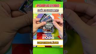 ¡ASÍ VA NUESTRO ÁLBUM! ¿Cuál es la MEJOR leyenda de todos los Mundiales?🏆Panini FIFA World Cup 2026