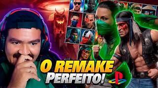 SENSACIONAL! RECRIARAM O MORTAL KOMBAT TRILOGY EM HD!