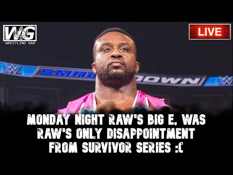 WWE Monday Night RAW Live Stream 22nd November 2021